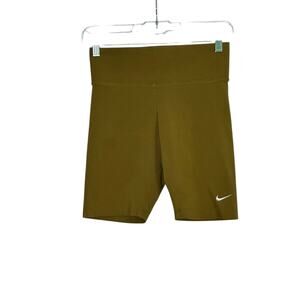 Nike green biking shorts size Small